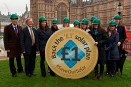 Solar industry puts forward emergency £1 solar rescue plan